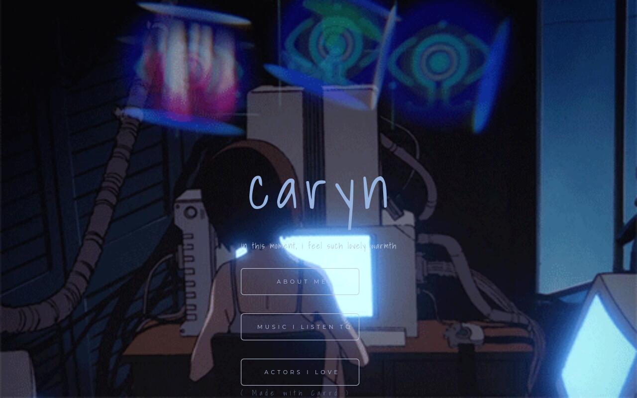 Carrd profile picture for @beginners